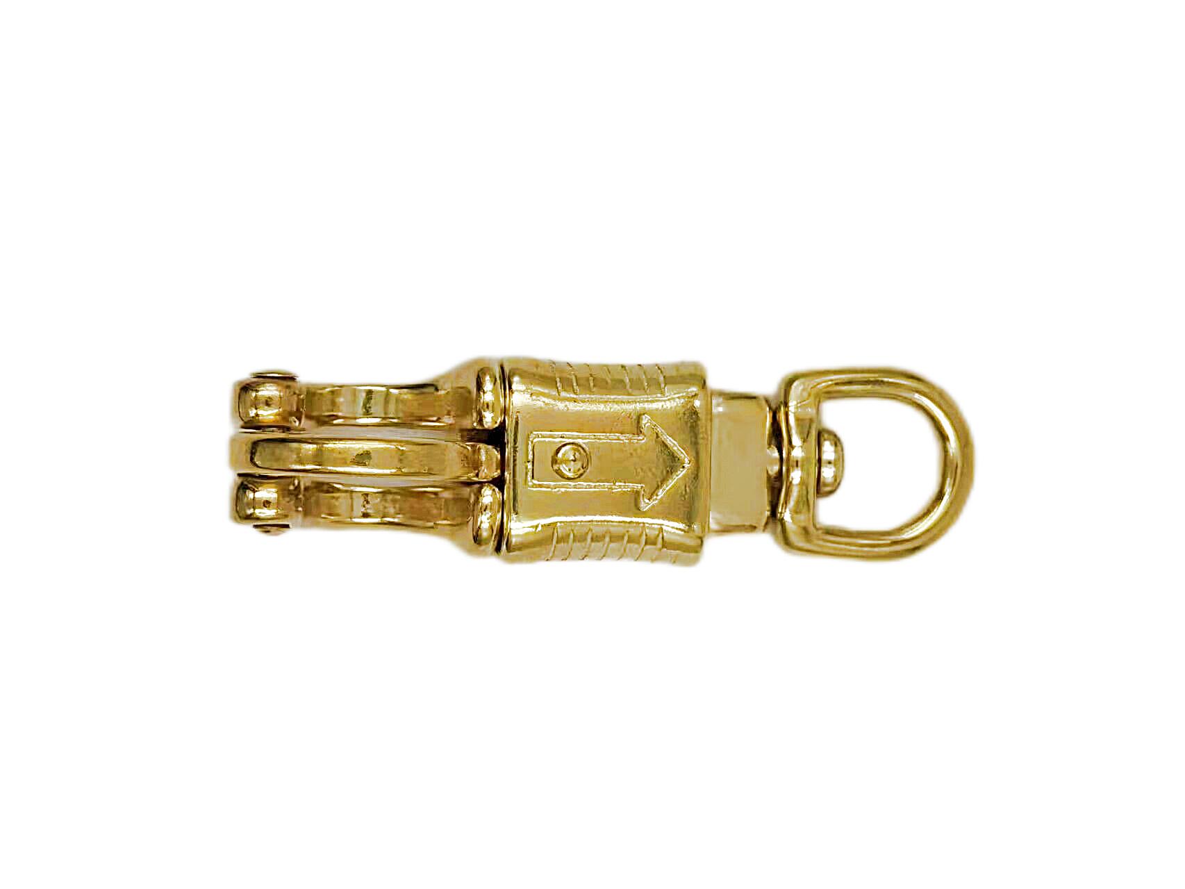 Solid Brass Swivel Hook for Horse Tack and Leash