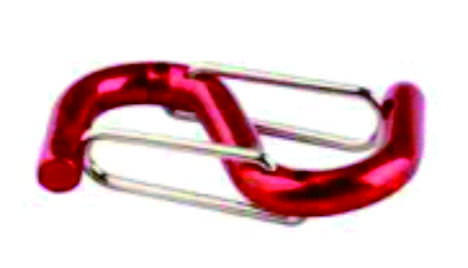 Aluminum Custom Logo D Carabiner Keychain