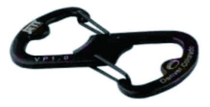 Aluminum S Shaped Carabiner Keychain