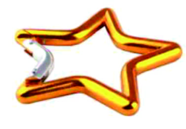 Aluminum Star Shaped Carabiner