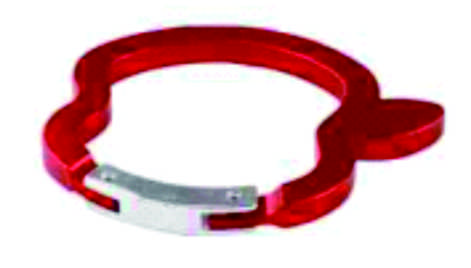 Aluminum Apple Shaped Carabiner