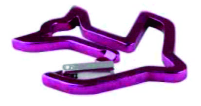 Aluminum Fox Shaped Carabiner