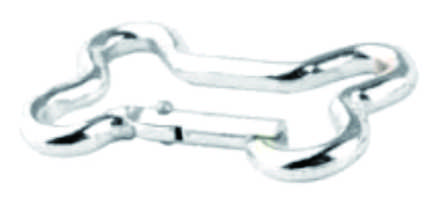 Aluminum Alloy Dog Bone Shape Mini Carabiner Keychain