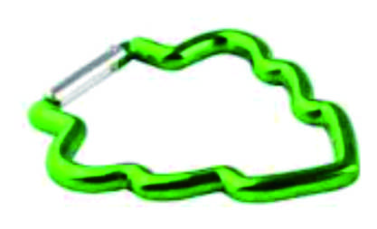Aviation Aluminum Carabiner with Eye Plate