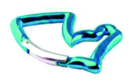 Aviation Aluminum Carabiner with Swivel Eye