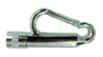 Aviation Aluminum Carabiner with Flashlight