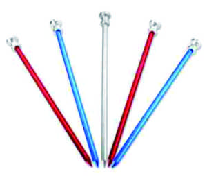 Aluminum Alloy Colorful Ring-Head Tent Pegs