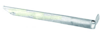 Aluminum Alloy Silver Flat-Head L-Shaped Tent Peg