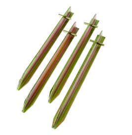 Aluminum Alloy Cross-Head Straight Tent Pegs