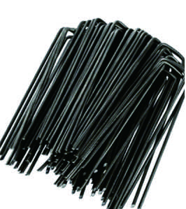 Aluminum Alloy Black U-Shaped Tent Pegs