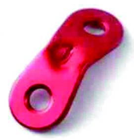 Aluminum Alloy 8 Shape Double Hole Tent Wind Rope Buckle