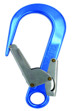 Blue Aluminum Light Weight Straight Spring Gate Carabiner