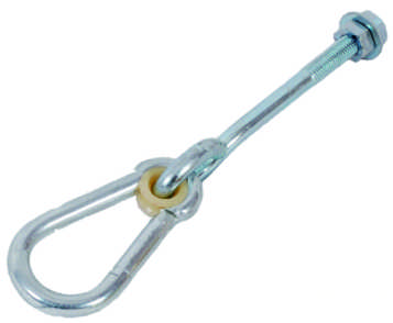 Galvanized Long Screw Swivel Swing Hanging Hook Assembly
