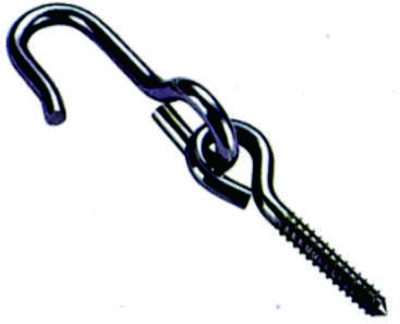 Carbon Steel Interlock Swivel Lag Hook For Swing