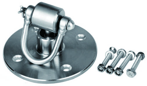 Stainless Steel Heavy Duty Swivel Eye Bolt Swing Ceiling Mount With Hardware