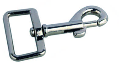 Zinc Alloy P-Snap Hook with Round & Square Tail for Pets