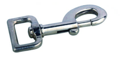 Zinc Alloy P-Snap Hook for Pet Leash and Bag Hardware