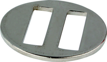 Metal 3-Slot Day Buckle for Coats, Bags and Shoes