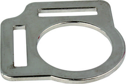 Stainless Steel 2-Way Fixed Connector for Pet Harness and Straps