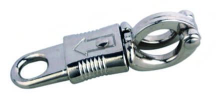 Silver Metal Snap Hook for Pet Leash and Equestrian Tack