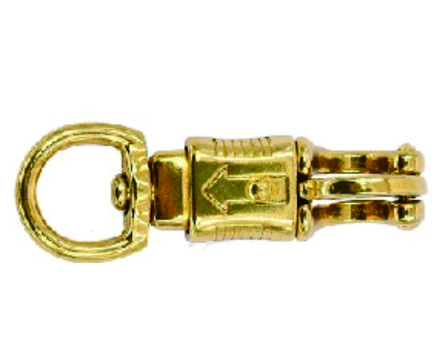 Brass Snap Hook for Horse Tack and Pet Leash