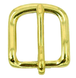Solid Brass Pin Belt Buckle for Men and Women