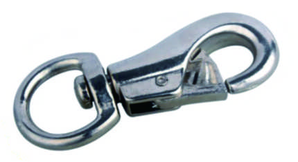 Zinc Alloy Swivel Snap Hook for Dog Leash and Keychain