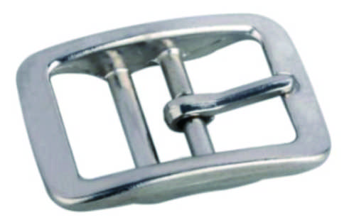 304 Stainless Steel Double-Bar Pin Buckle for Straps and Leathercraft