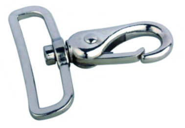 Zinc Alloy Swivel Snap Hook for Bag Straps and Pet Leash
