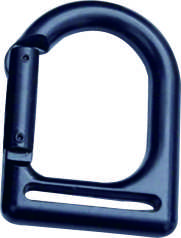 Zinc Alloy Gourd Snap Hook for Outdoor and Gym Use