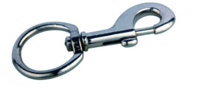 Zinc Alloy Lobster Snap Hook for Pet Leash and Keychain Lock