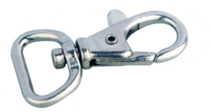 Zinc Alloy Snap Hook for Pet Webbing and Bag Chains