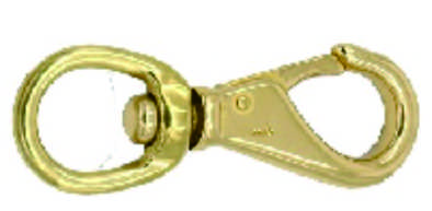 Brass Swivel Snap Hook for Keychain and Pet Leash