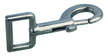 Zinc Alloy P-Shape Snap Hook for Leash and Bag