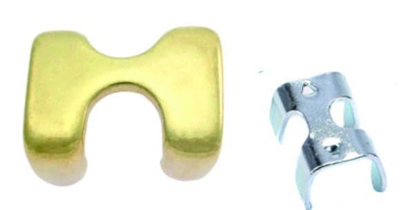 Brass Rope Clip Claw Fastener for Horse Tack and Pet Leash