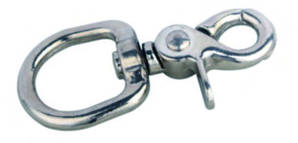 Metal Swivel Bolt Snap Hook With Oval D Ring