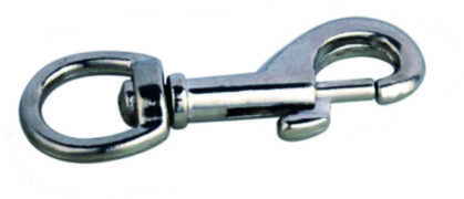 Zinc Alloy Fish Mouth Snap Hook for Keychain & Pet