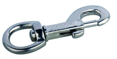 High Elastic Metal Snap Hook for ID Lanyard and Dog Leash