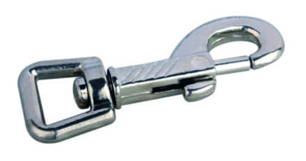 Zinc Alloy P-Shape Swivel Snap Hook for Leash and Bag