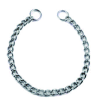 Fade-Resistant Thick Chain Dog Collar for Large Breeds Training