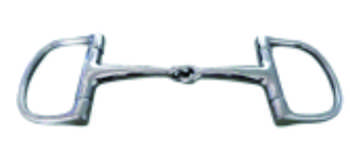 Polished Stainless Steel D-Shape Horse Bit