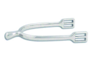 Nickel Plated Zinc Alloy English Spur for Men Equestrian