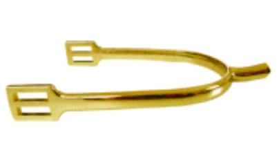 Gold Equestrian Bits and Spurs for Horse Tack and Saddlery