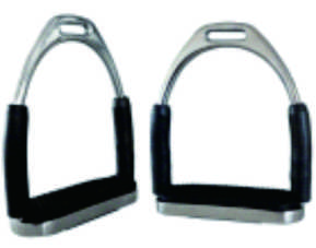 Stainless Steel Safety Stirrups, Rustproof Bendable Equestrian Gear for Riding