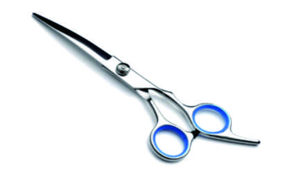Professional Pet Grooming Scissor Set, Curved Thinning Shears for Dogs