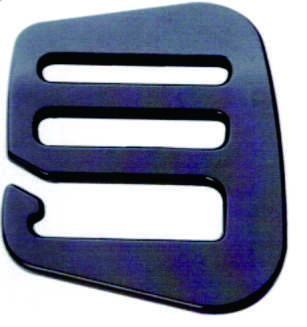 Black Zinc Alloy 9-Shape Hook and Day Buckle for Bags