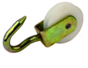 Zinc Alloy Pulley with Hook and Nylon Wheel