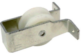 Nylon Metal Pulley with Iron Frame for Rope Lifting