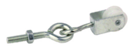 Mini Nylon Metal Pulley with Iron Frame