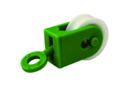 Green Mini Nylon Plastic Pulley